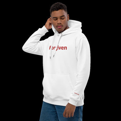 Embroidered Forgiven Hoodie w/ Embroidered cuffs