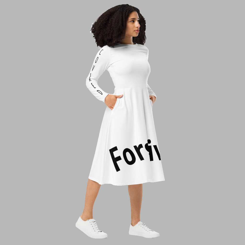 Forgiven Dress White