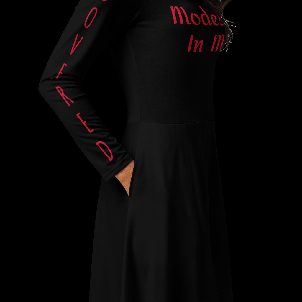 Modesty In Me Dress Black